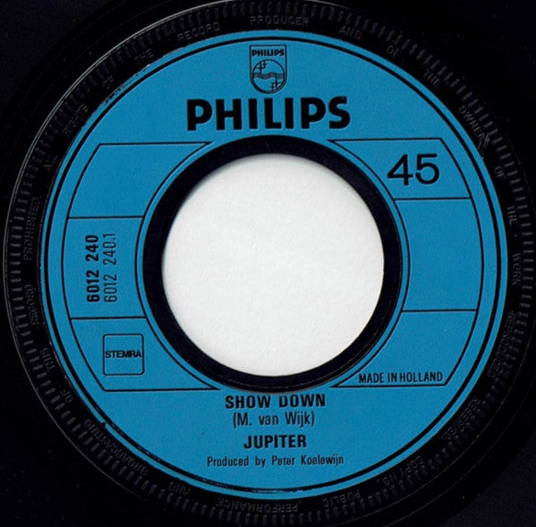 Jupiter (27) : Show Down (7", Single)