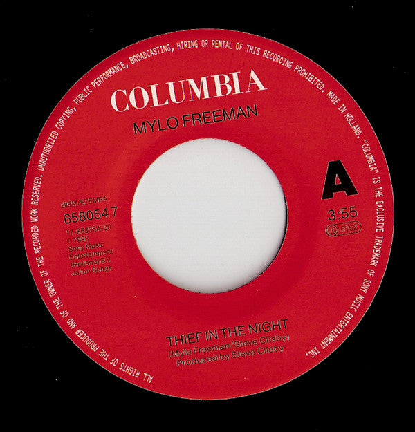 Mylo Freeman : Thief In The Night (7")
