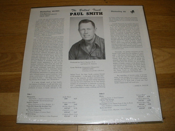 Paul Smith (5) : The Ballad Touch (LP)