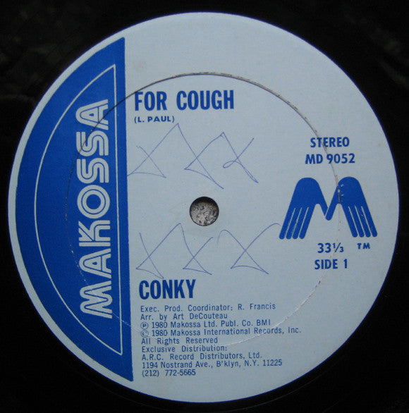Conky : For Cough / Is You Straight (12")