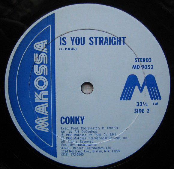 Conky : For Cough / Is You Straight (12")