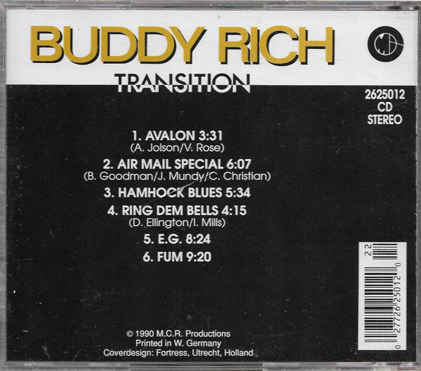 Buddy Rich : Transition (CD, Album)
