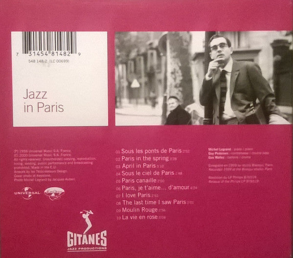 Michel Legrand : Paris Jazz Piano (CD, Album, RE, RM)