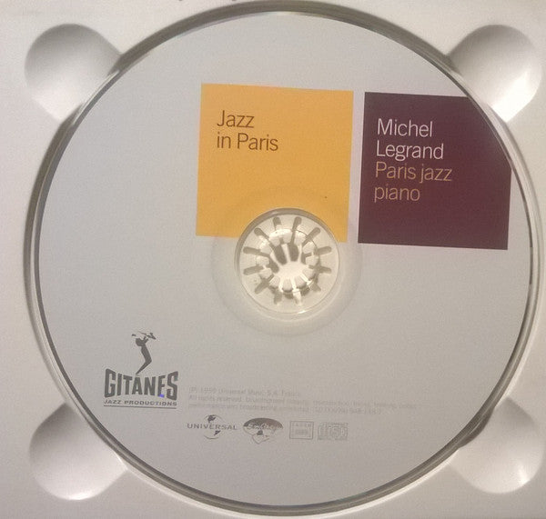 Michel Legrand : Paris Jazz Piano (CD, Album, RE, RM)