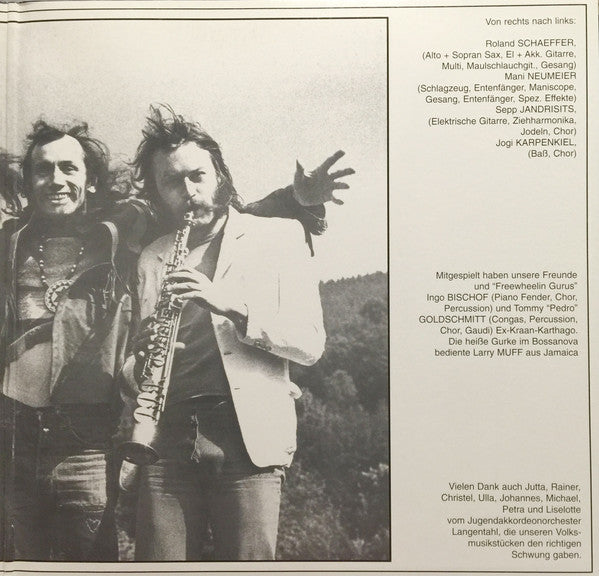 Guru Guru : Tango Fango (LP, Album, RE)