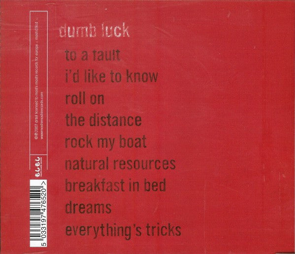 Dntel : Dumb Luck (CD, Album)