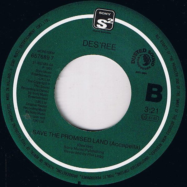 Des'ree : Feel So High (7", Single, Lar)