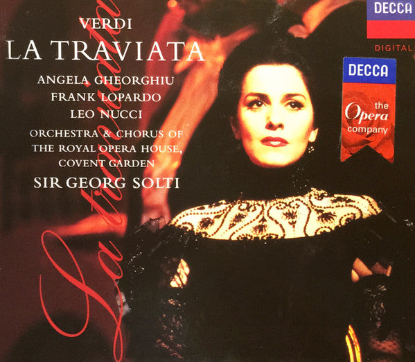 Giuseppe Verdi, Orchestra Of The Royal Opera House, Covent Garden & Chorus Of The Royal Opera House, Covent Garden, Georg Solti, Angela Gheorghiu, Frank Lopardo, Leo Nucci : La Traviata (2xCD, Album)