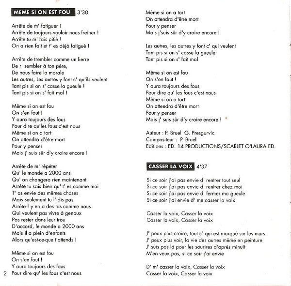 Patrick Bruel : Alors Regarde (CD, Album)