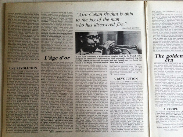 Dizzy Gillespie : Dizzy Gillespie Vol 1/2 (1946-1949) (2xLP, Comp, Ora)