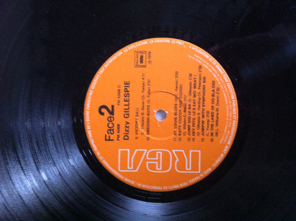 Dizzy Gillespie : Dizzy Gillespie Vol 1/2 (1946-1949) (2xLP, Comp, Ora)