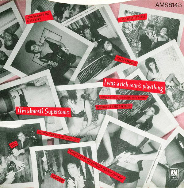 True Life Confessions : (I'm Almost) Supersonic (7")