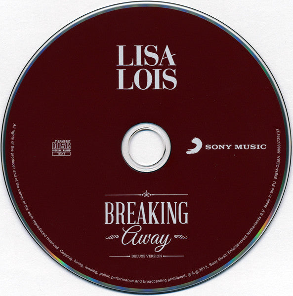 Lisa Lois : Breaking Away (CD, Album, Dlx, TEX)
