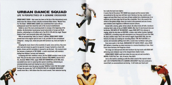 Urban Dance Squad : Life 'N Perspectives Of A Genuine Crossover (CD, Album, Promo, Puz)