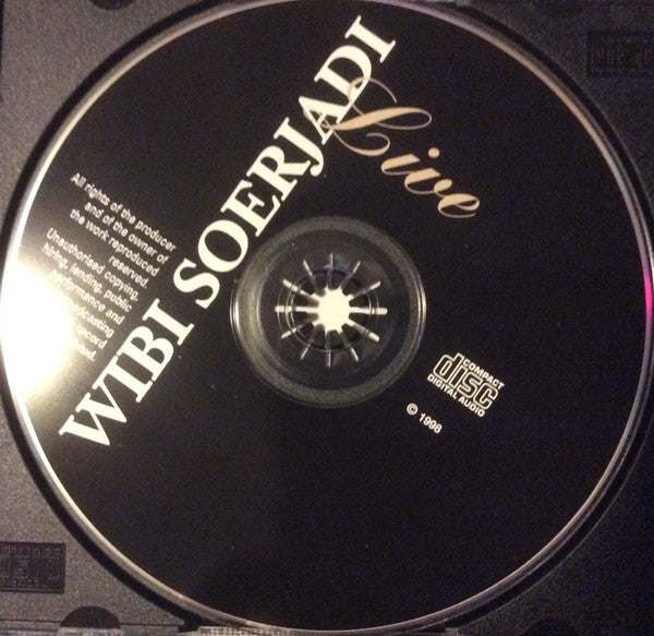 Wibi Soerjadi : Wibi Soerjadi - Live (CD, Album)