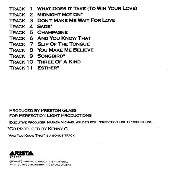 Kenny G (2) : Duotones (CD, Album)