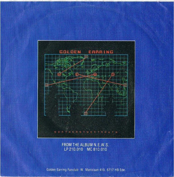 Golden Earring : Clear Night Moonlight (7", Single)