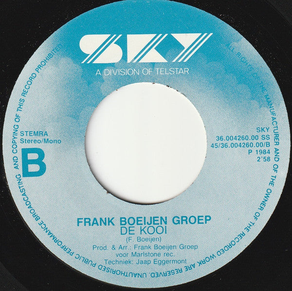 Frank Boeijen Groep : Crime Passionel (7", Single)