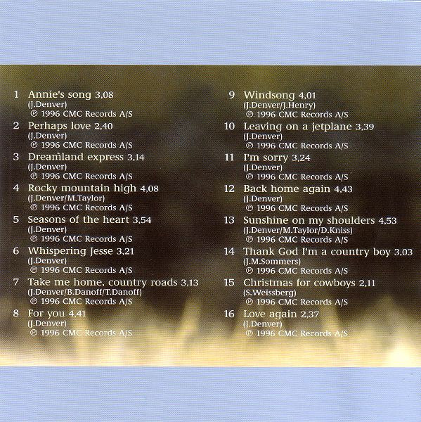 John Denver : Unplugged (CD, Album, RE)