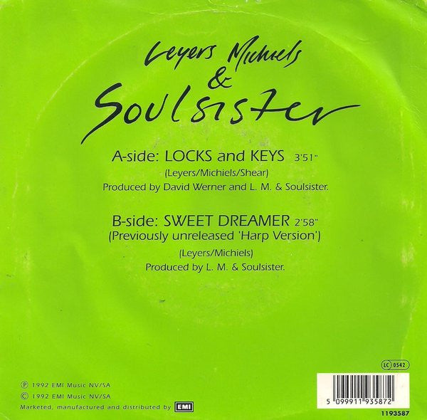 Soulsister : Locks And Keys (7", Single)