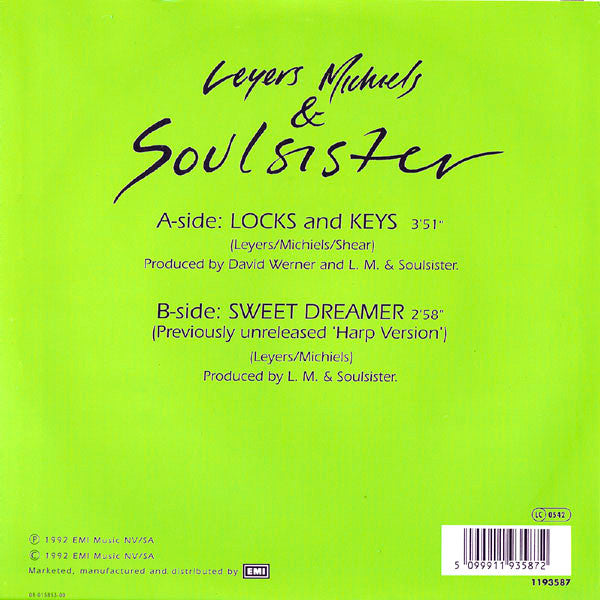 Soulsister : Locks And Keys (7", Single)