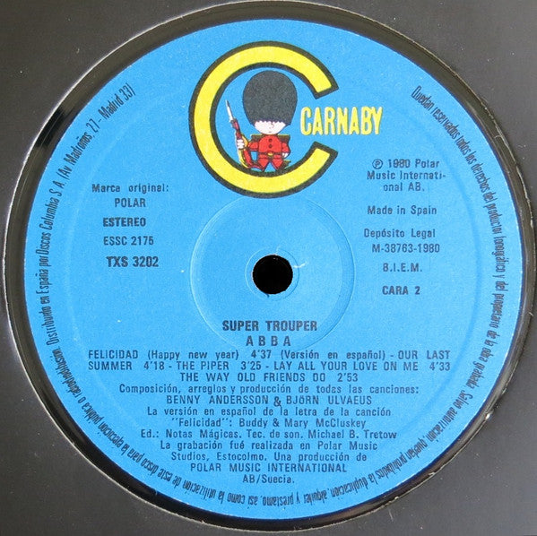 ABBA : Super Trouper (LP, Album)