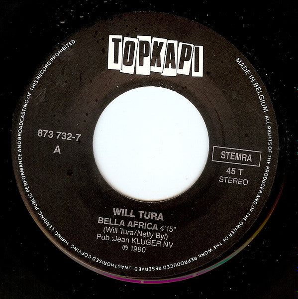Will Tura : Bella Africa (7", Single)
