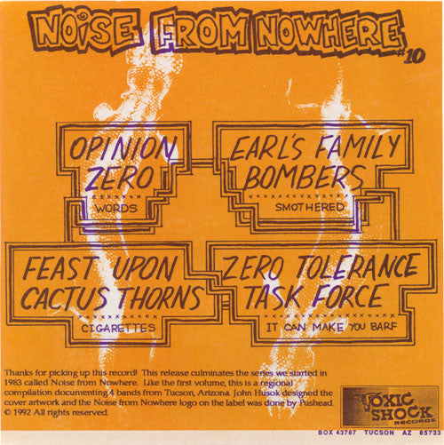 Various : Noise From Nowhere Vol. 10 (The Last Round-Up) (7", EP)