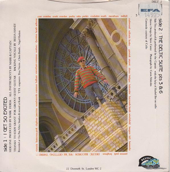 Captain Sensible : I Get So Excited (7")