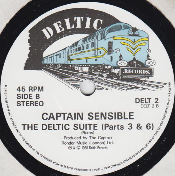 Captain Sensible : I Get So Excited (7")