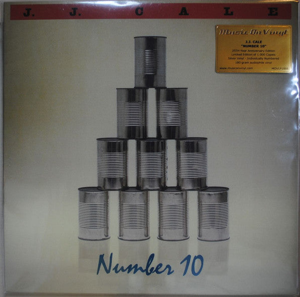 J. J. Cale* : Number 10 (LP, Album, Ltd, Num, RE, Sil)