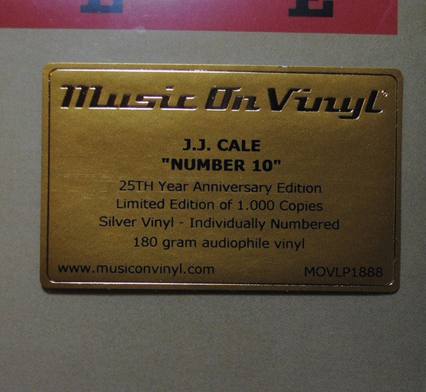 J. J. Cale* : Number 10 (LP, Album, Ltd, Num, RE, Sil)