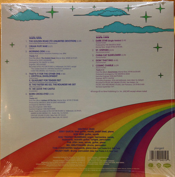 The Grateful Dead : Smiling On A Cloudy Day (LP, Comp, Vio)