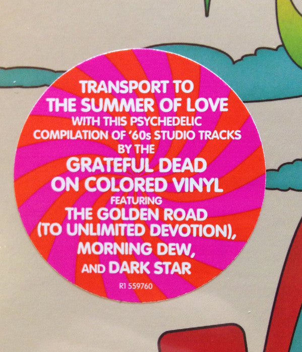 The Grateful Dead : Smiling On A Cloudy Day (LP, Comp, Vio)