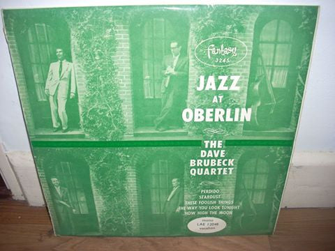 The Dave Brubeck Quartet : Jazz At Oberlin (LP, Album, Mono, RE)