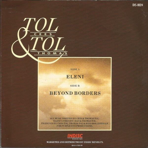 Tol & Tol : Eleni (7", Single)