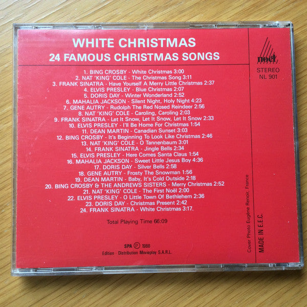 Various : White Christmas - 24 Famous Christmas Songs (CD, Comp)