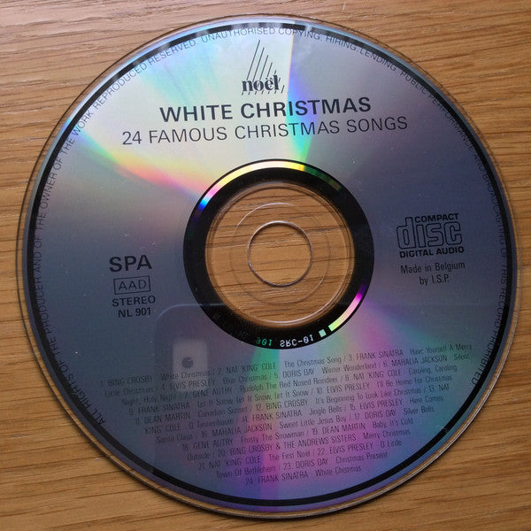 Various : White Christmas - 24 Famous Christmas Songs (CD, Comp)