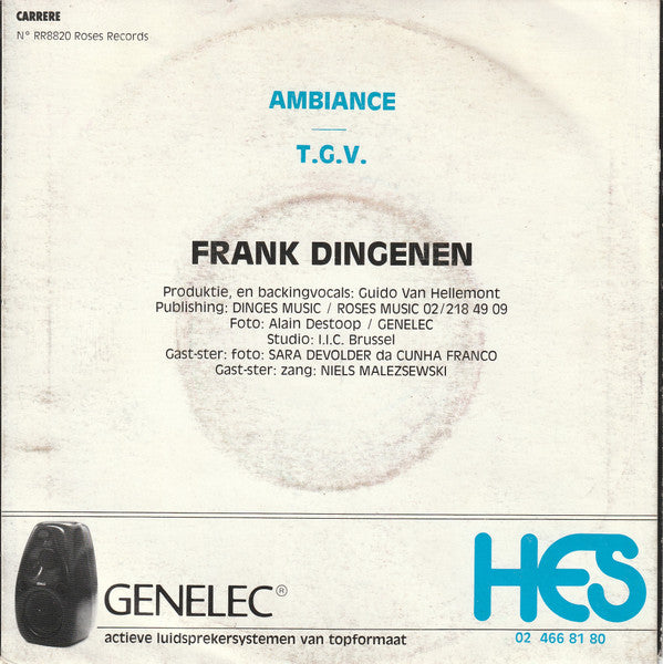 Frank Dingenen : Ambiance (7")