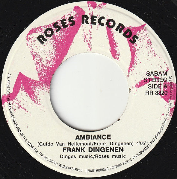 Frank Dingenen : Ambiance (7")