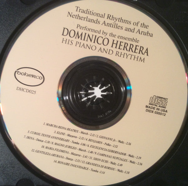 Domínico Herrera Su Piano Y Ritmo : Traditional Rhythms Of The Netherlands Antilles And Aruba (CD, Album)