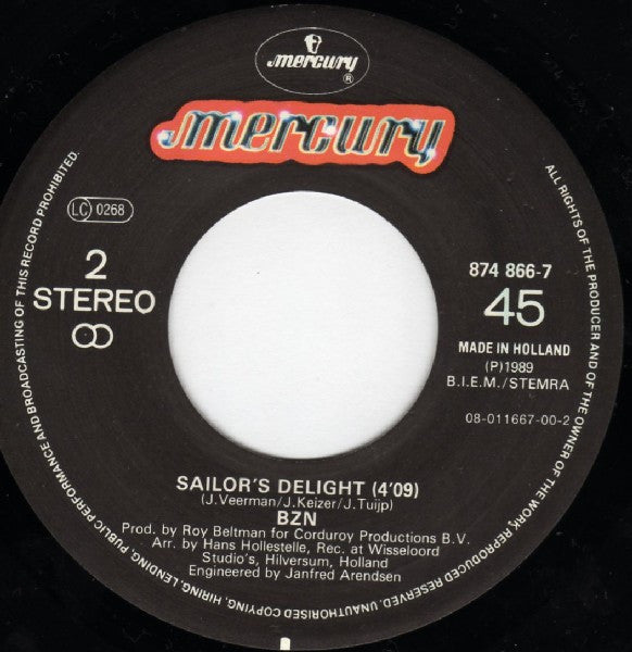 BZN : If I Had Only A Chance (7", Single)