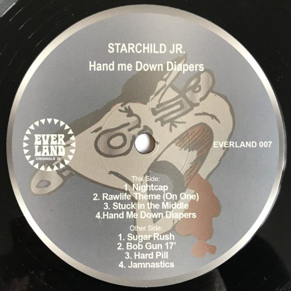 Garrett Shider, Starchild Jr. : Hand Me Down Diapers (LP, Album)