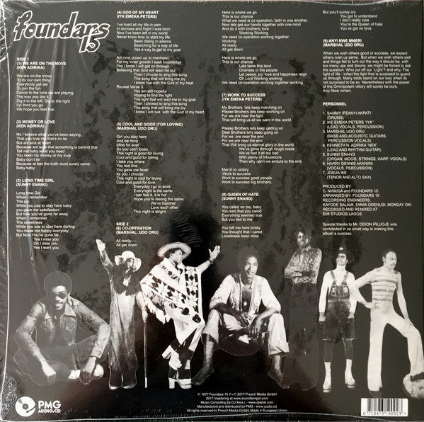 Founders 15 : Co-Operation (LP, Album, RE)