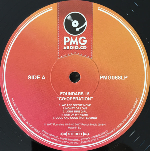 Founders 15 : Co-Operation (LP, Album, RE)