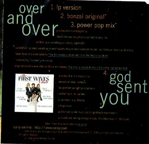 Puff Johnson : Over And Over (CD, Maxi)
