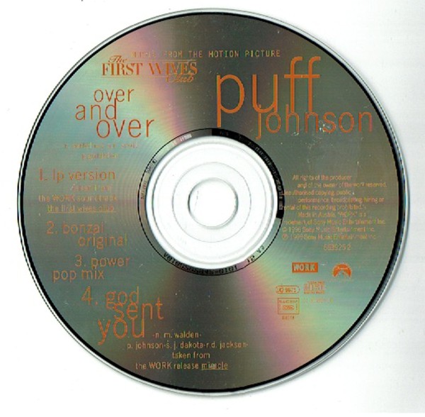 Puff Johnson : Over And Over (CD, Maxi)