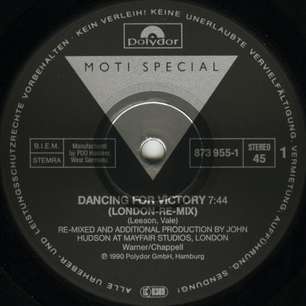 Moti Special : Dancing For Victory (12", Maxi)