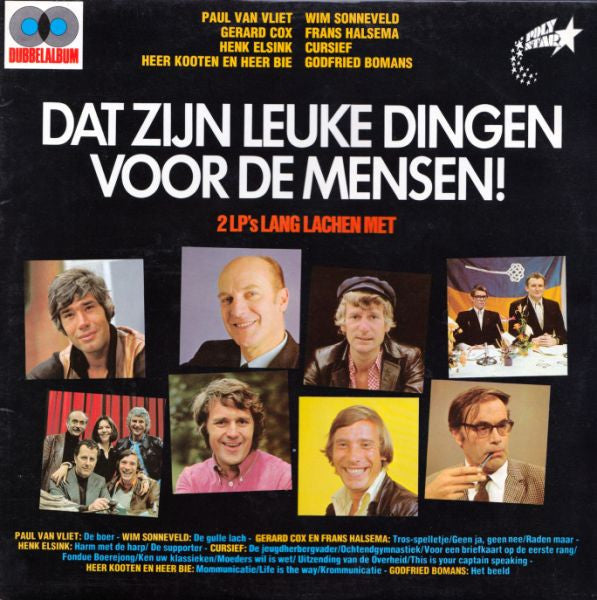 Various : Dat Zijn Leuke Dingen Voor De Mensen! (2xLP, Comp, Gat)