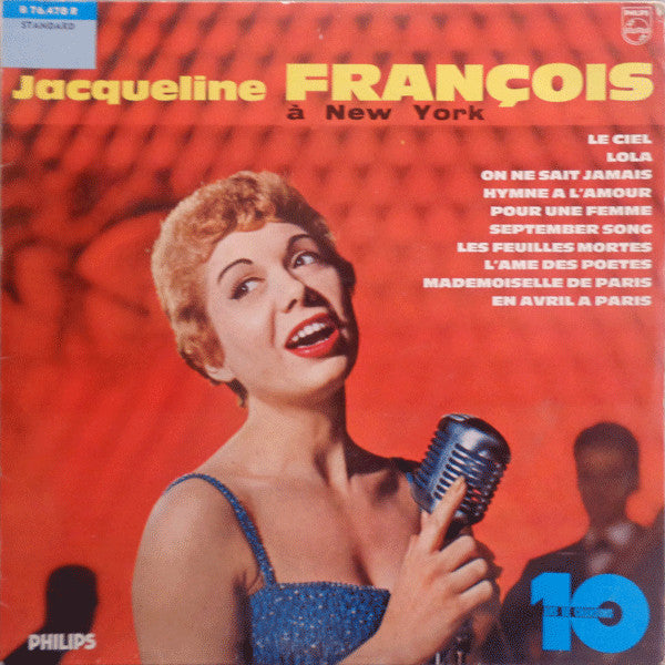 Jacqueline François : Jacqueline François À New York (10", Mono, RP)